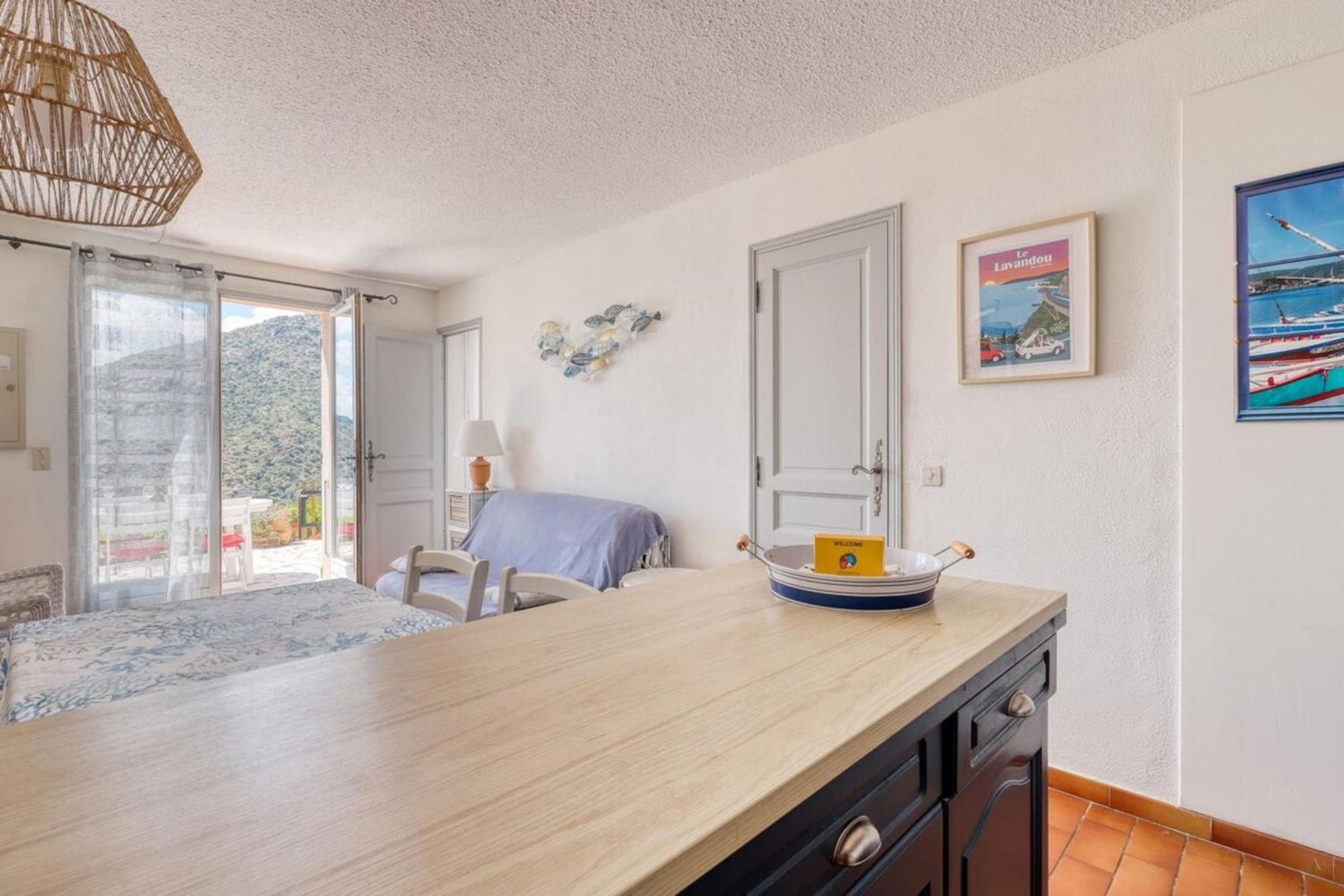 Apartmán Exceptional View In Saint-Clair For 4 People Le Lavandou Exteriér fotografie